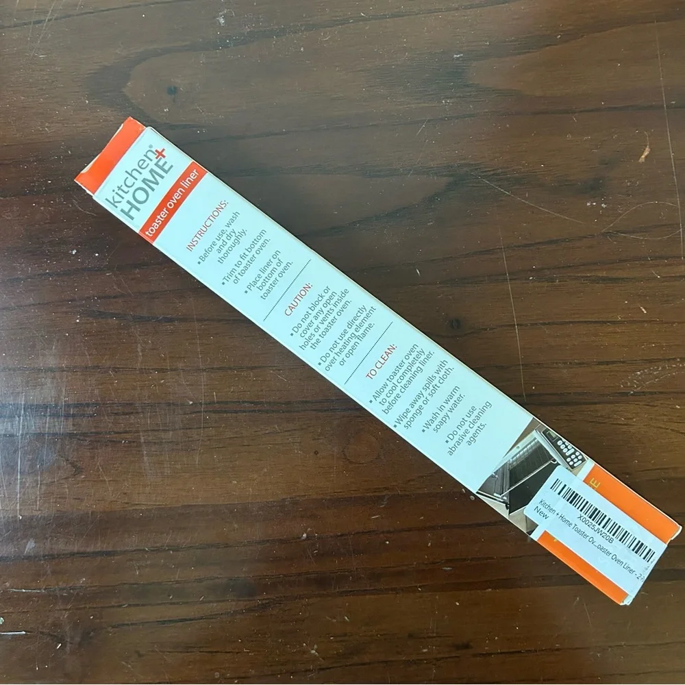4/$15 One toaster oven liner package